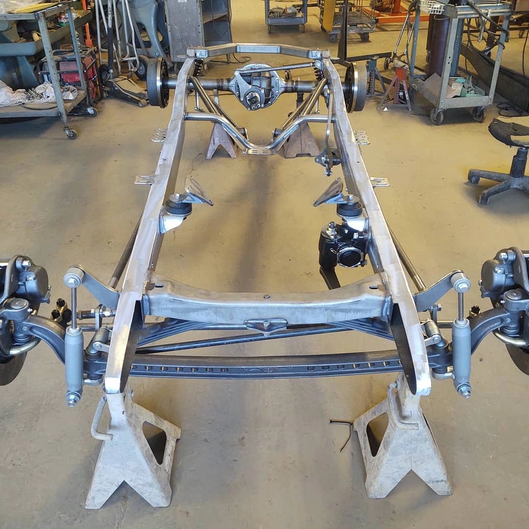 192831 Model A Complete Rolling chassis